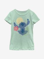 Disney Lilo And Stitch Minimal Youth Girls T-Shirt