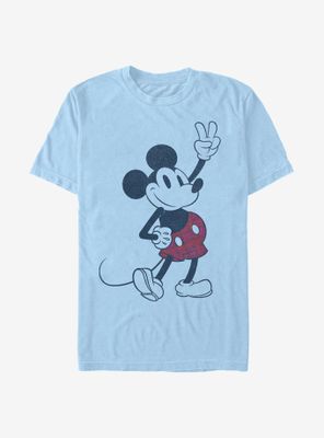 Disney Mickey Mouse Plaid T-Shirt