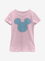 Disney Mickey Mouse Americana Paisley Youth Girls T-Shirt