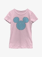 Disney Mickey Mouse Americana Paisley Youth Girls T-Shirt