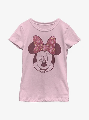 Disney Minnie Mouse Love Rose Youth Girls T-Shirt