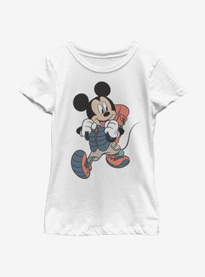 Disney Mickey Mouse Hiker Youth Girls T-Shirt