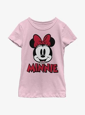 Disney Minnie Mouse Classic Patch Youth Girls T-Shirt
