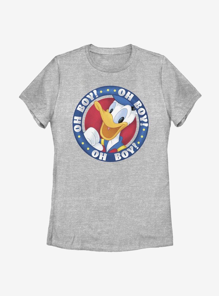 Disney Donald Duck Oh Boy Womens T-Shirt