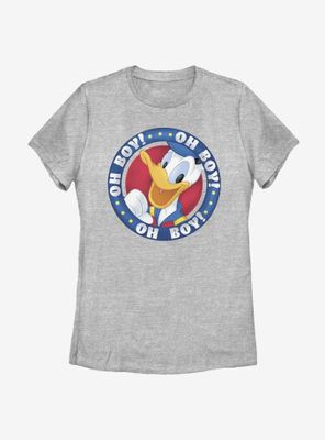 Disney Donald Duck Oh Boy Womens T-Shirt