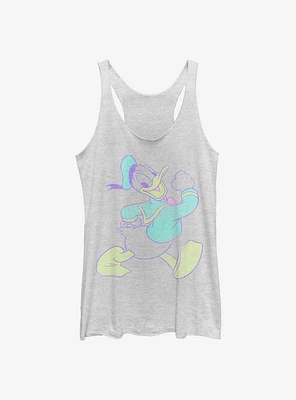 Disney Donald Duck Neon Womens Tank Top