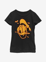 Disney Donald Duck Orange Youth Girls T-Shirt