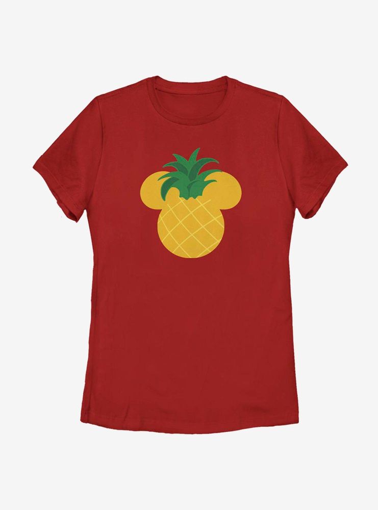 Disney Mickey Mouse Pineapple Ears Womens T-Shirt