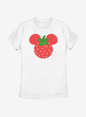 Disney Mickey Mouse Strawberry Ears Womens T-Shirt