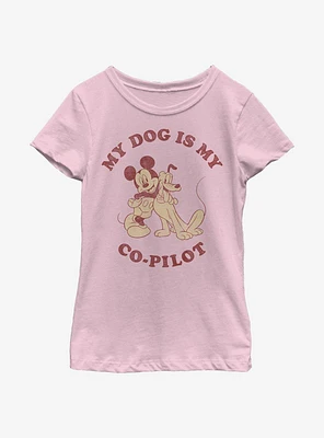 Disney Mickey Mouse Copilot Youth Girls T-Shirt