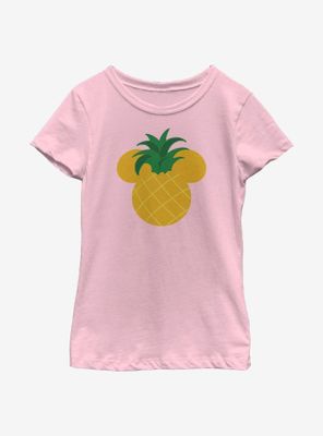 Disney Mickey Mouse Pineapple Ears Youth Girls T-Shirt