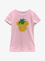 Disney Mickey Mouse Pineapple Ears Youth Girls T-Shirt