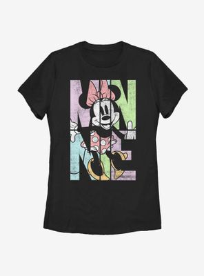 Disney Minnie Mouse Name Fill Womens T-Shirt