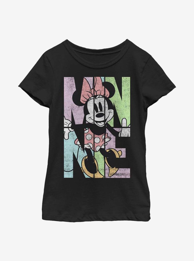 Disney Minnie Mouse Name Fill Youth Girls T-Shirt