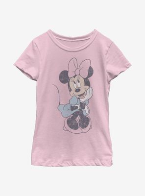 Disney Minnie Mouse Simple Sit Youth Girls T-Shirt