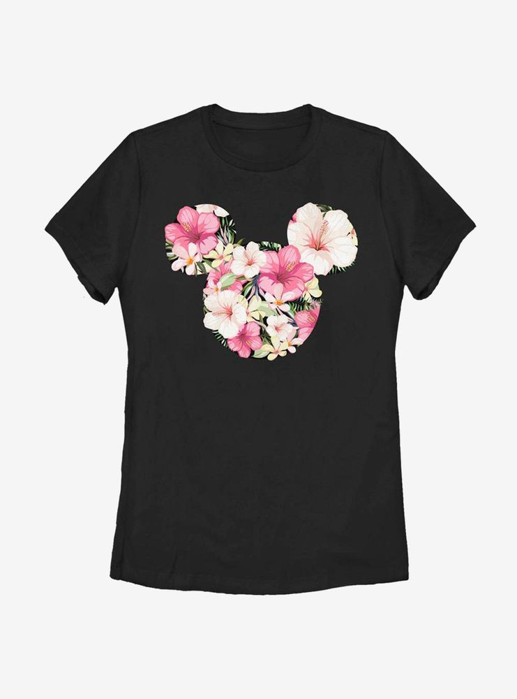 Disney Mickey Mouse Tropical Womens T-Shirt