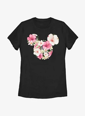 Disney Mickey Mouse Tropical Womens T-Shirt