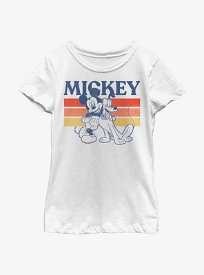 Disney Mickey Mouse Retro Squad Youth Girls T-Shirt