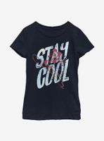 Disney Mickey Mouse Snowboard Cool Youth Girls T-Shirt