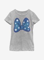 Disney Minnie Mouse Stars Bow Youth Girls T-Shirt