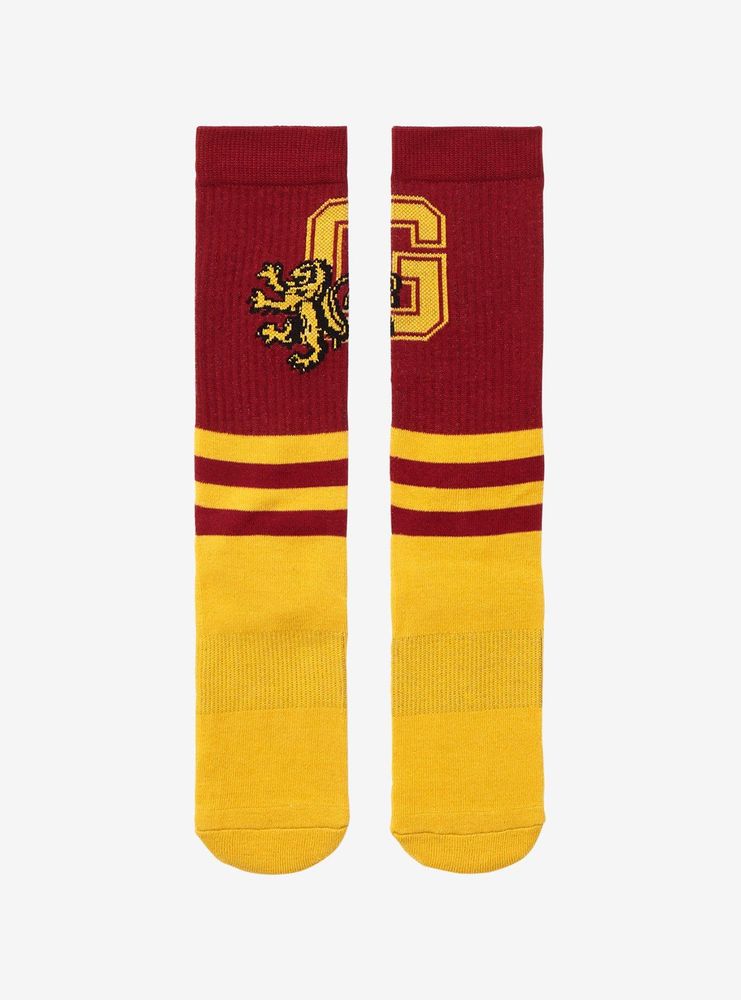 Harry Potter Gryffindor Collegiate Crew Socks - BoxLunch Exclusive