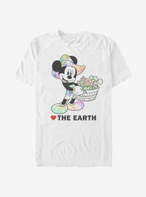 Disney Mickey Mouse Heart The Earth T-Shirt