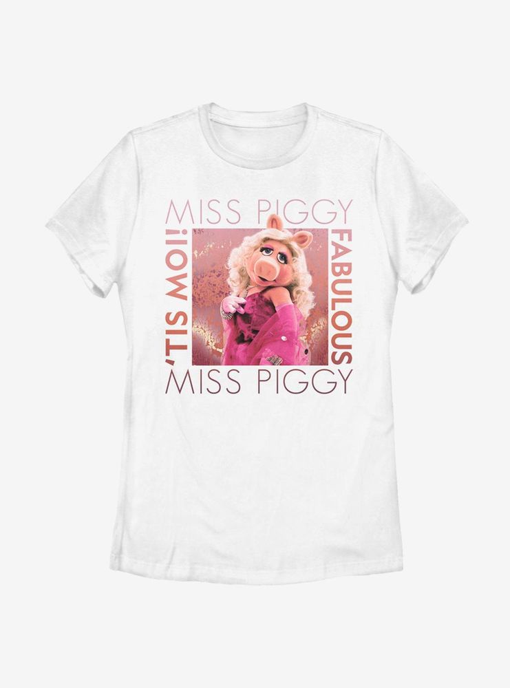 Disney The Muppets Miss Piggy Moi Fab Womens T-Shirt