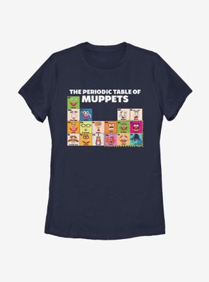 Disney The Muppets Periodic Table Of Womens T-Shirt