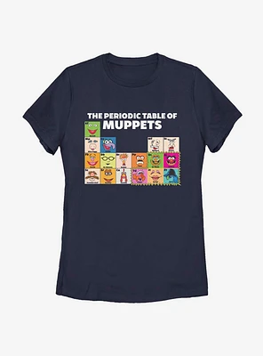 Disney The Muppets Periodic Table Of Womens T-Shirt