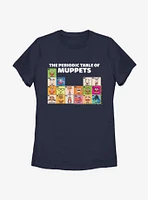 Disney The Muppets Periodic Table Of Womens T-Shirt