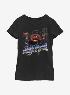 Disney The Muppets Animal Metal Youth Girls T-Shirt