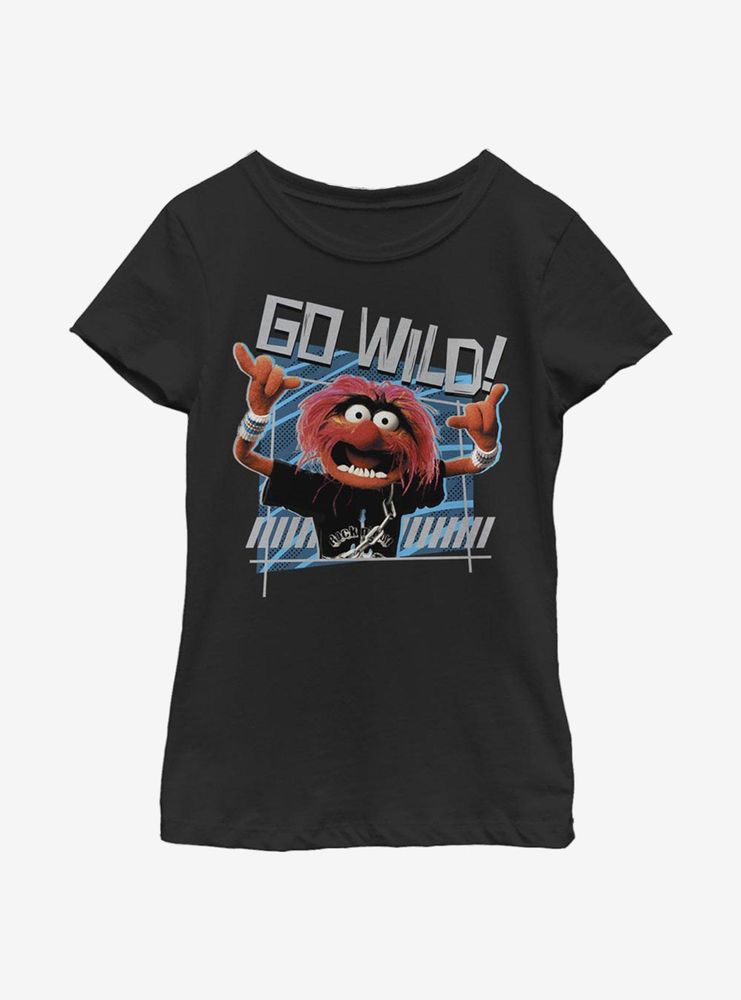 Disney The Muppets Animal Wild Youth Girls T-Shirt