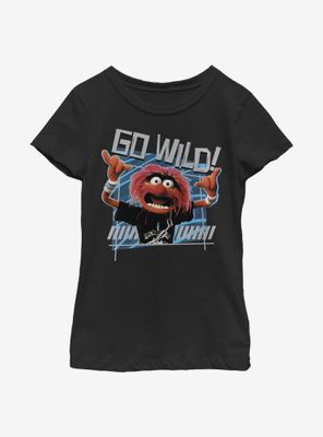 Disney The Muppets Animal Wild Youth Girls T-Shirt