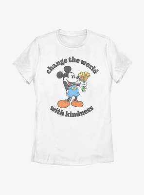 Disney Mickey Mouse Kindness Womens T-Shirt