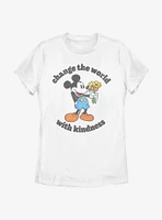 Disney Mickey Mouse Kindness Womens T-Shirt
