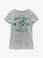 Disney Mickey Mouse Team Lucky Youth Girls T-Shirt