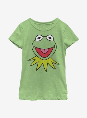 Disney The Muppets Kermit Big Face Youth Girls T-Shirt