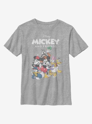 Disney Mickey Mouse Freinds Group Youth T-Shirt