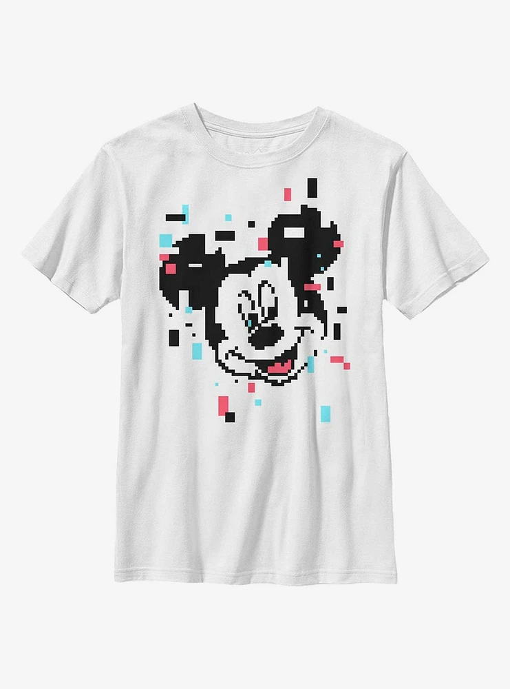 Disney Mickey Mouse Pixel Youth T-Shirt