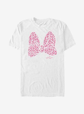 Disney Minnie Mouse Pink Leopard T-Shirt