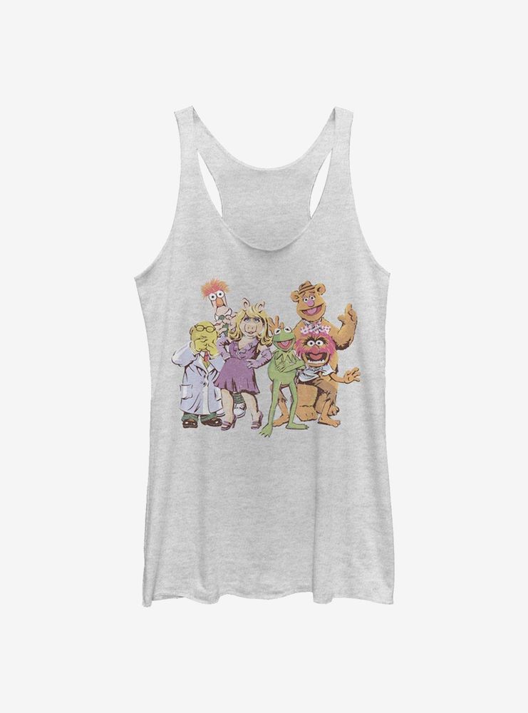 Disney The Muppets Muppet Gang Womens Tank Top