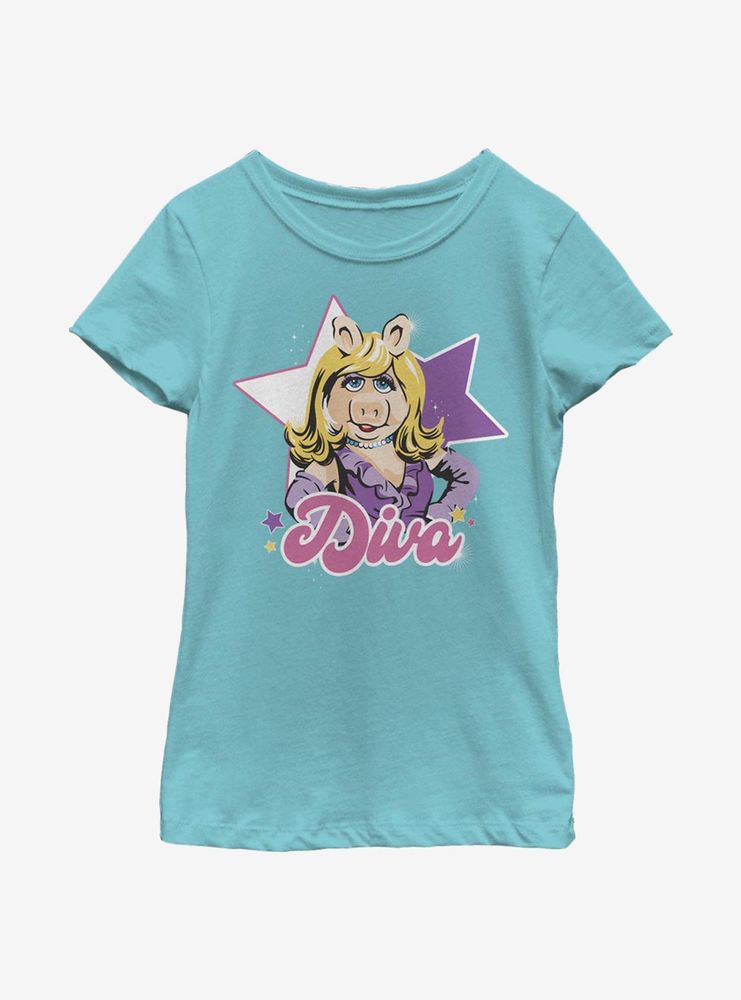 Disney The Muppets Diva Piggy Youth Girls T-Shirt