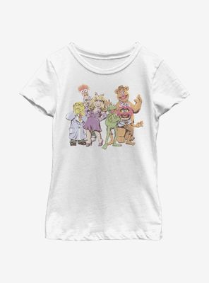 Disney The Muppets Muppet Gang Youth Girls T-Shirt