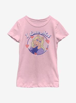 Disney The Muppets I Love Moi Youth Girls T-Shirt