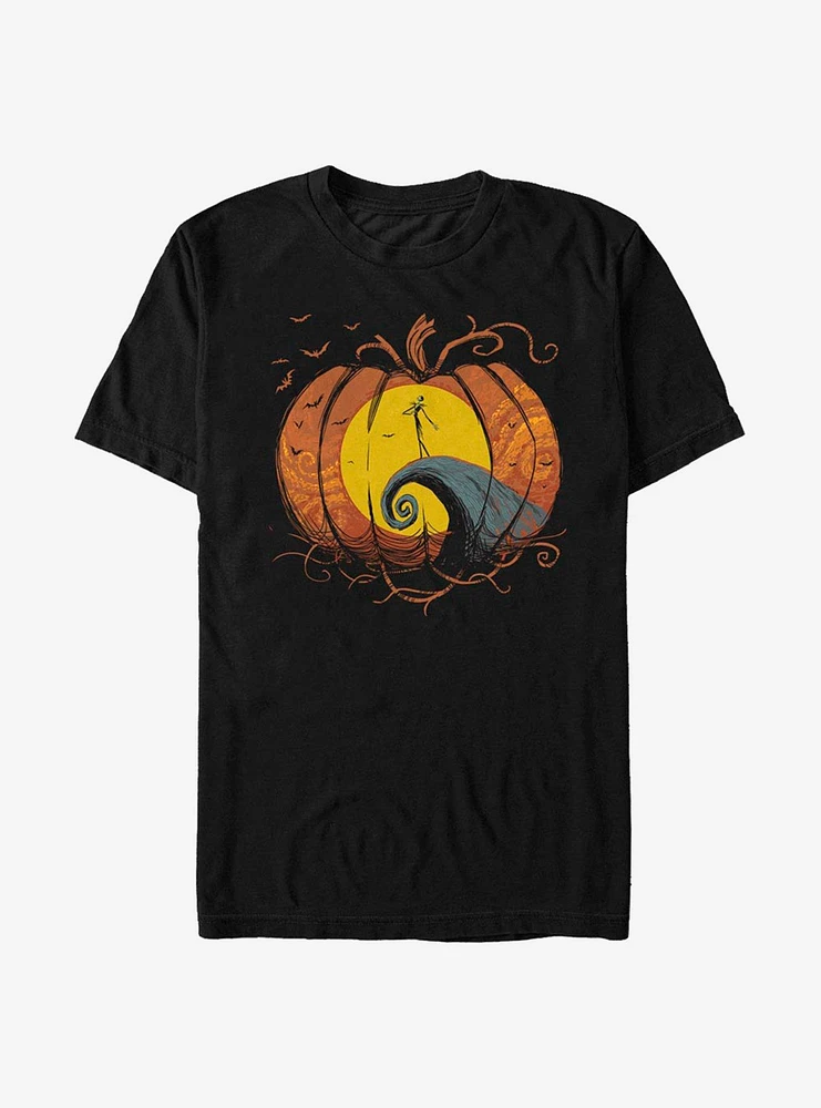 Disney Nightmare Before Christmas Hypnotic Jack And Sally T-Shirt