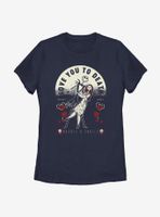 Disney Nightmare Before Christmas To Death Womens T-Shirt