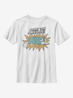 Disney Phineas And Ferb Perry The Platypus Youth T-Shirt
