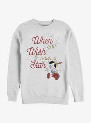 Disney Pinocchio Wishing Star Sweatshirt