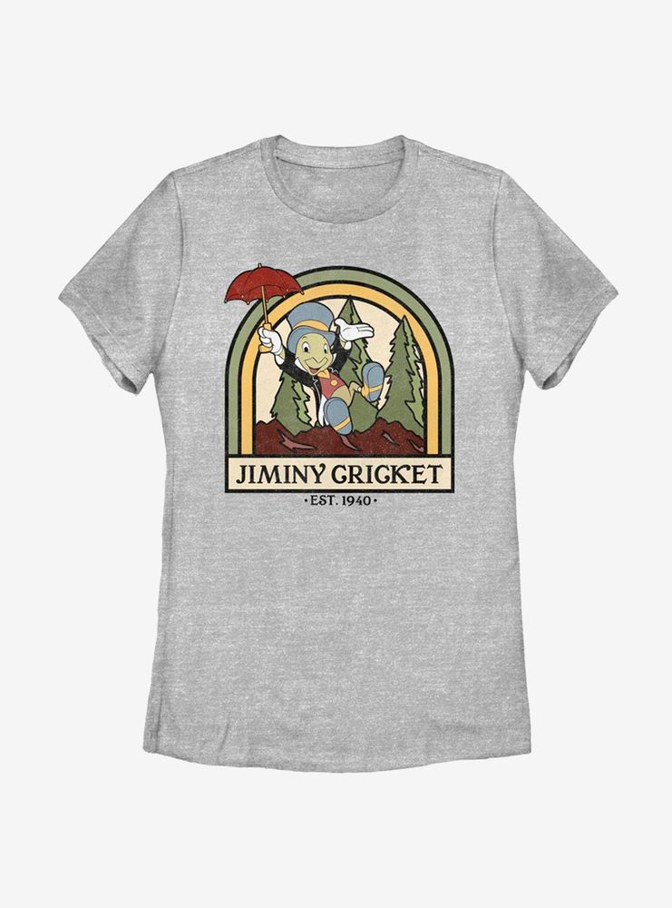 Disney Pinocchio Jiminy Nature Womens T-Shirt