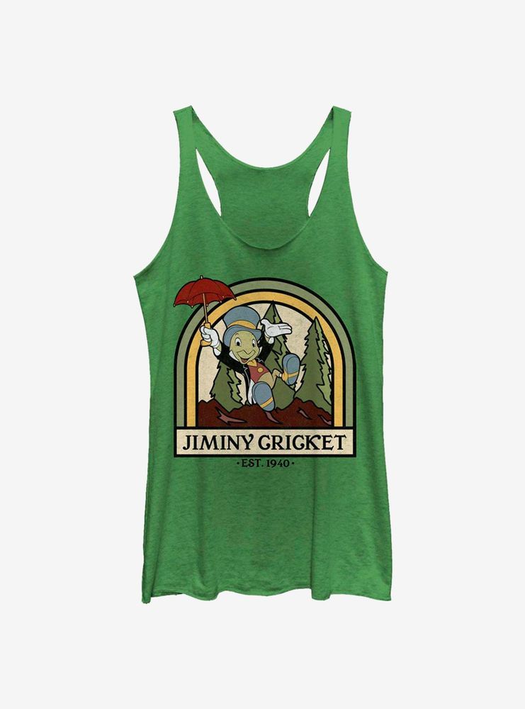 Disney Pinocchio Jiminy Nature Womens Tank Top